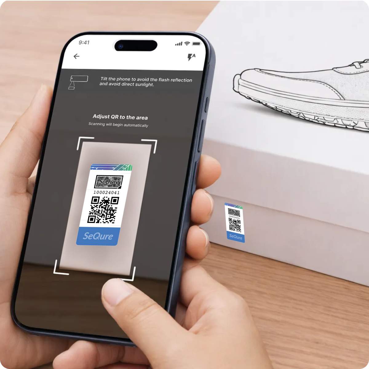 Scan QR Pada Produk
