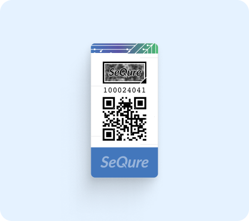 Stiker QR Copyproof