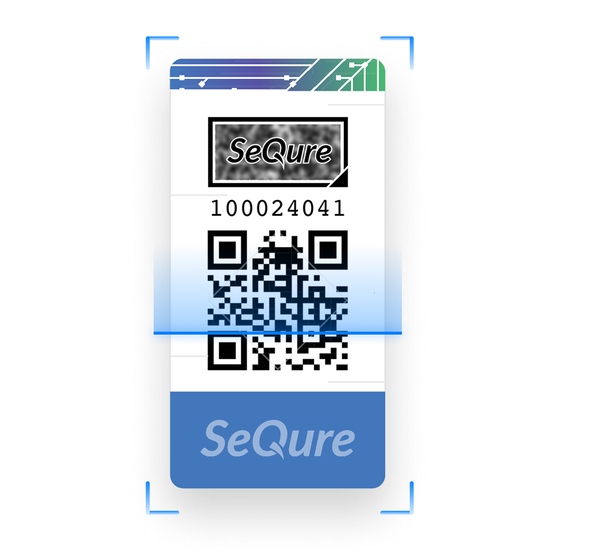 Stiker QR SeQure