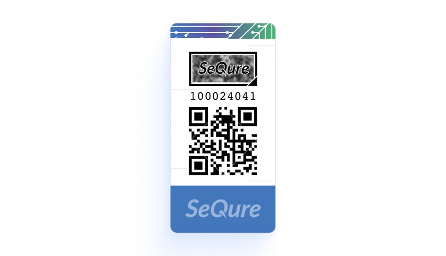 Stiker QR SeQure